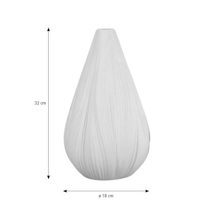 ONLI - Lampe de table NUVIA 1xE14/6W/230V 32 cm, blanche