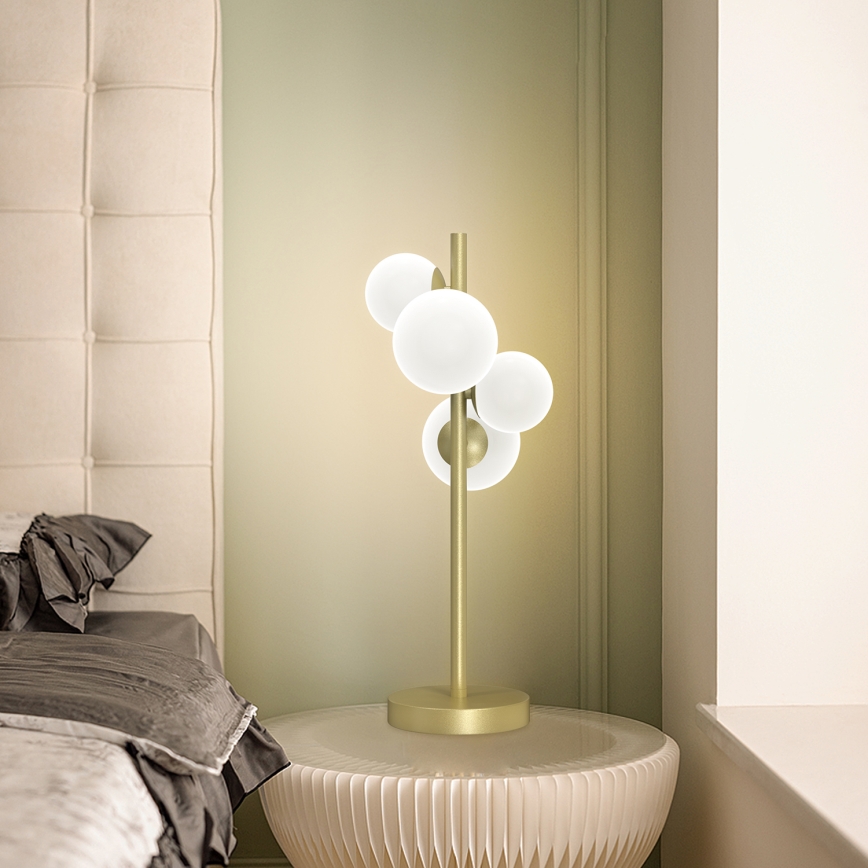 ONLI - Lampe de table PALOMA 4xG9/10W/230V 48 cm doré