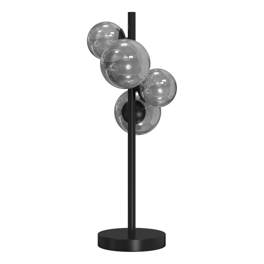 ONLI - Lampe de table PALOMA 4xG9/10W/230V 48 cm noir/fumé