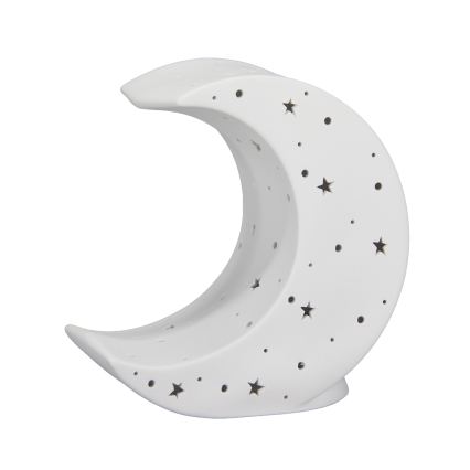 ONLI - Lampe de table PORCELLANA 1xE14/6W/230V 21 cm lune