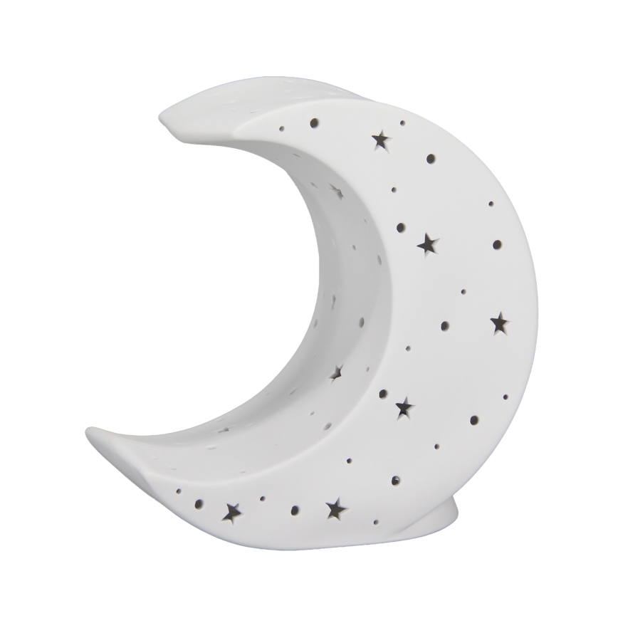 ONLI - Lampe de table PORCELLANA 1xE14/6W/230V 21 cm lune