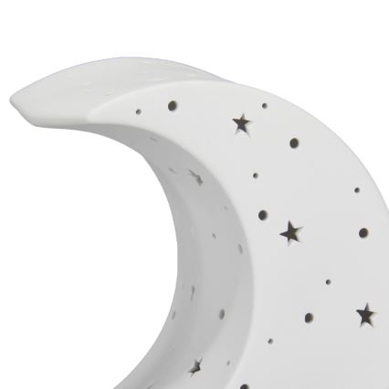 ONLI - Lampe de table PORCELLANA 1xE14/6W/230V 21 cm lune