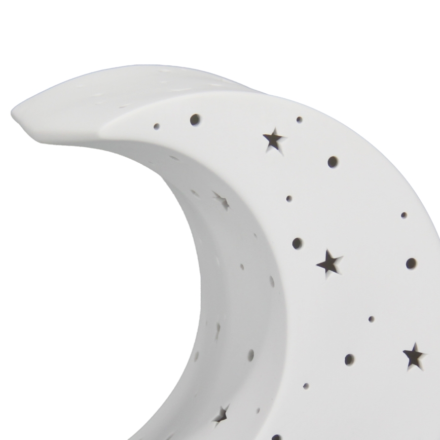 ONLI - Lampe de table PORCELLANA 1xE14/6W/230V 21 cm lune