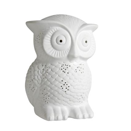 ONLI - Lampe de table PORCELLANA 1xE14/6W/230V 25 cm hibou