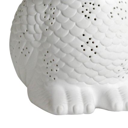 ONLI - Lampe de table PORCELLANA 1xE14/6W/230V 25 cm hibou