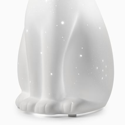 ONLI - Lampe de table PORCELLANA 1xE14/6W/230V 27,2 cm chat