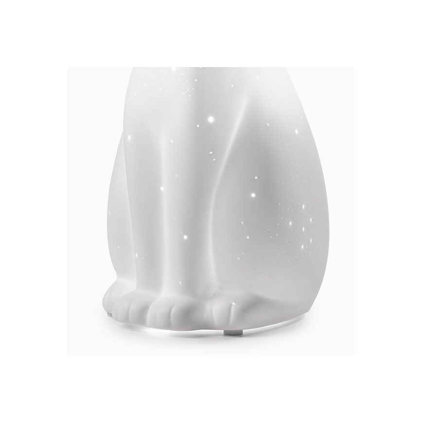 ONLI - Lampe de table PORCELLANA 1xE14/6W/230V 27,2 cm chat