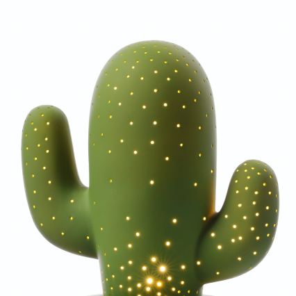 ONLI - Lampe de table PORCELLANA 1xE14/6W/230V 27 cm cactus