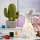 ONLI - Lampe de table PORCELLANA 1xE14/6W/230V 30 cm girafe