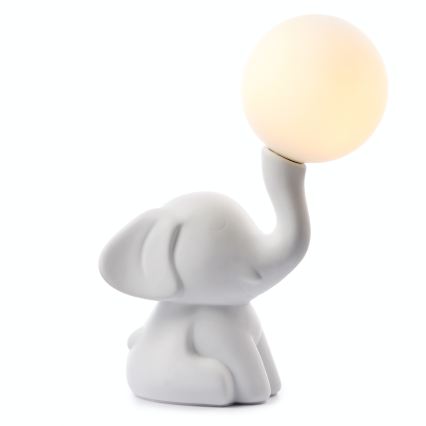 ONLI - Lampe de table PORCELLANA 1xG9/6W/230V 31 cm éléphant