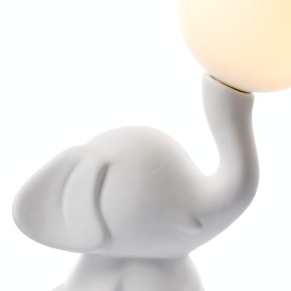 ONLI - Lampe de table PORCELLANA 1xG9/6W/230V 31 cm éléphant