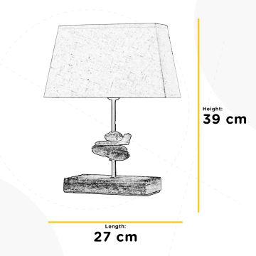 ONLI - Lampe de table SEREGON 1xE27/22W/230V