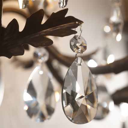 ONLI - Lampe de table TERESA 1xE14/6W/230V bronze