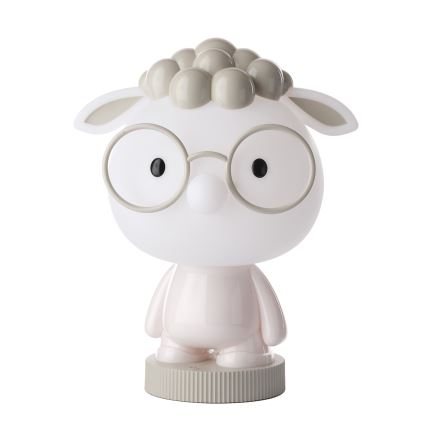 ONLI - Petite lampe de chevet enfant LED RGB PUPPIES LED/3W/USB mouton 33 cm