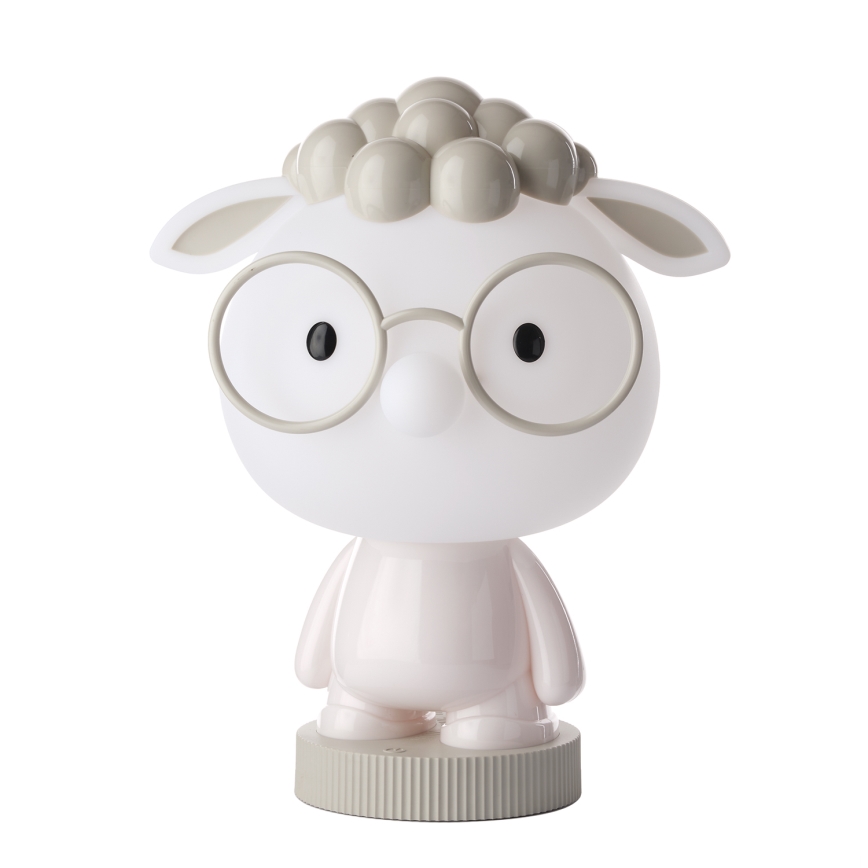 ONLI - Petite lampe de chevet enfant LED RGB PUPPIES LED/3W/USB mouton 33 cm
