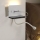 ONLI - Petite lampe flexible avec étagère et chargeur USB PLAK LED/1W/230V blanc