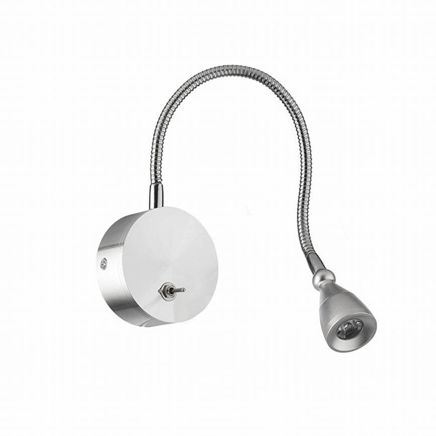 ONLI - Petite lampe flexible LEXI LED/1W/230V 4000K chrome mat