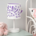 ONLI - Petite lampe pour enfants TITILLA 1xE14/6W/230V 22 cm violet/blanc