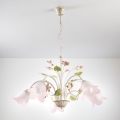ONLI - Suspension chaîne BOTTON DORO 5xE14/6W/230V