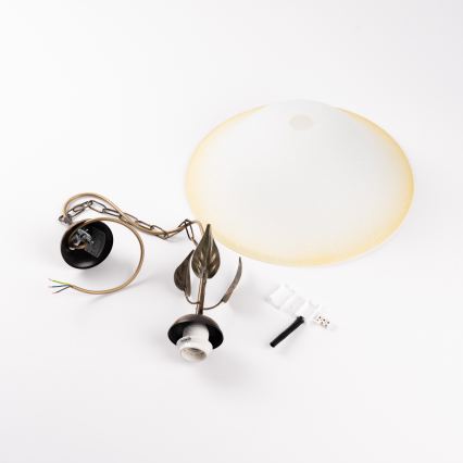 ONLI - Suspension chaîne MIRA 1xE27/22W/230V d. 40 cm