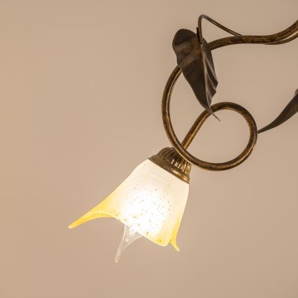 ONLI - Suspension chaîne MIRANDA 3xE14/6W/230V