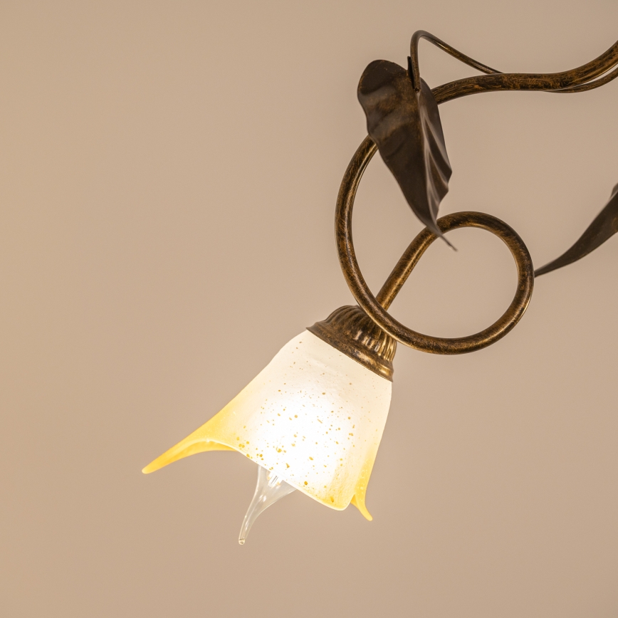ONLI - Suspension chaîne MIRANDA 3xE14/6W/230V