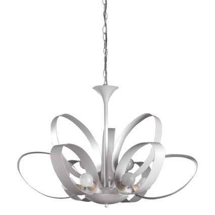 ONLI - Suspension chaîne SERENA 9xE14/6W/230V blanc
