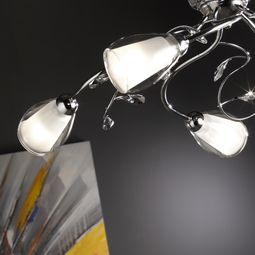 ONLI - Suspension chaîne SHARON 5xE14/6W/230V