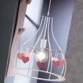 ONLI - Suspension enfant TITTA 1xE27/22W/230V rose
