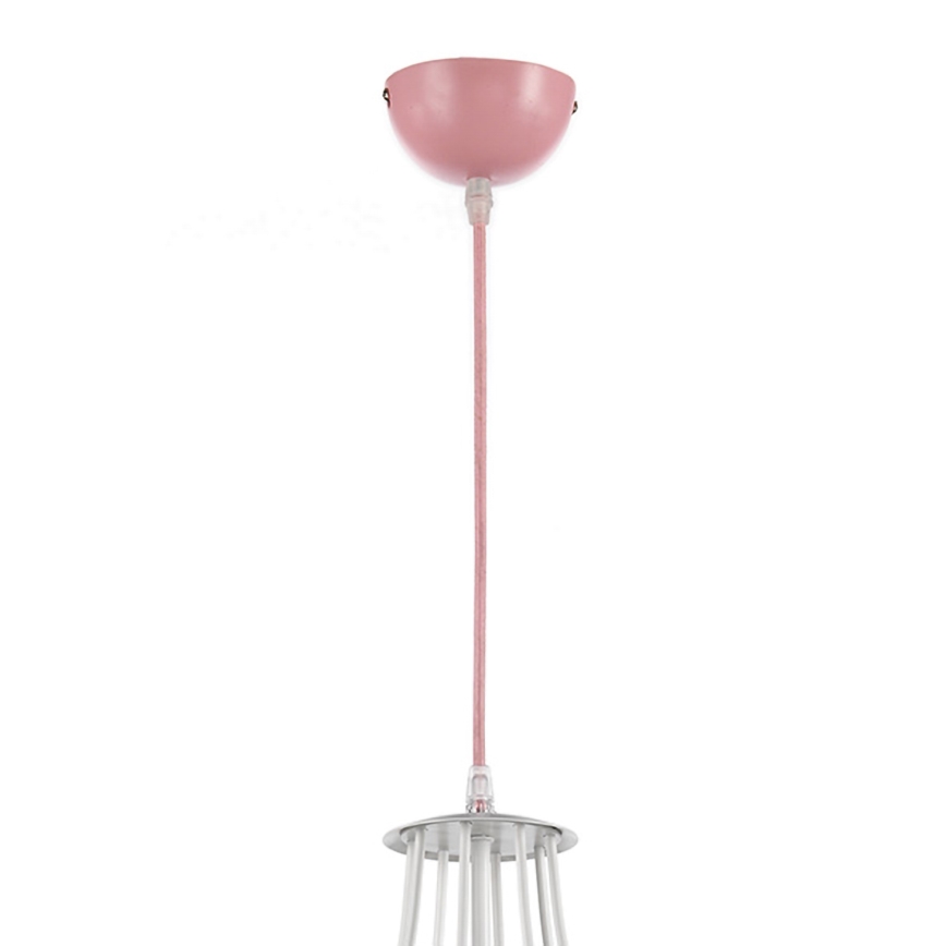ONLI - Suspension enfant TITTA 1xE27/22W/230V rose
