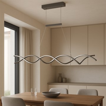 ONLI - Suspension filaire DNA LED/24W/230V 4000K argent