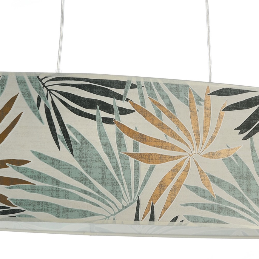 ONLI - Suspension filaire FLORA 2xE27/22W/230V vert/doré