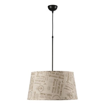 ONLI - Suspension filaire MAIDA 1xE27/15W/230V d. 50 cm marron
