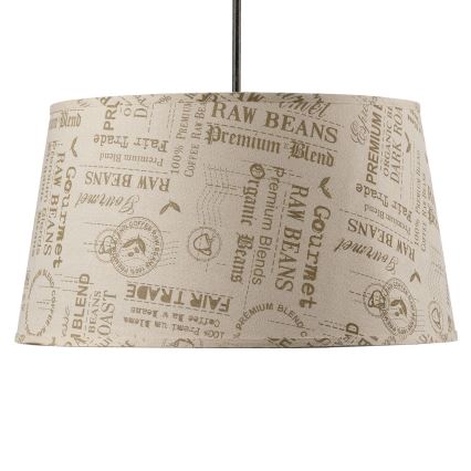 ONLI - Suspension filaire MAIDA 1xE27/15W/230V d. 50 cm marron