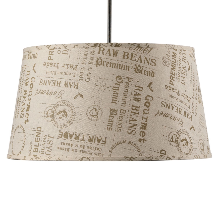 ONLI - Suspension filaire MAIDA 1xE27/15W/230V d. 50 cm marron
