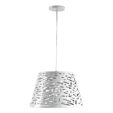 ONLI - Suspension filaire RICKY 1xE27/15W/230V d. 40 cm blanc