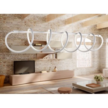 ONLI - Suspension filaire SPIRALE LED/72W/230V 3000K blanc
