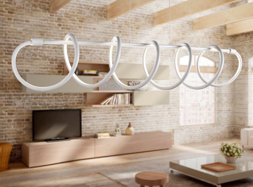 ONLI - Suspension filaire SPIRALE LED/72W/230V 3000K blanc
