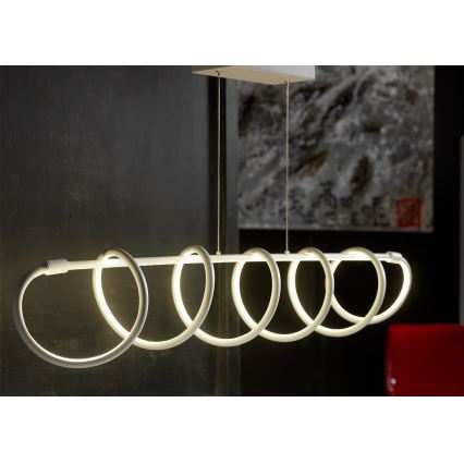 ONLI - Suspension filaire SPIRALE LED/72W/230V 3000K blanc