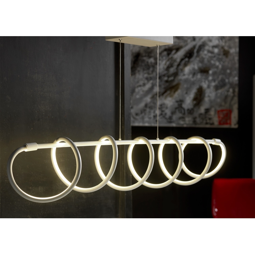 ONLI - Suspension filaire SPIRALE LED/72W/230V 3000K blanc