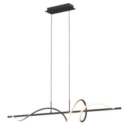 ONLI - Suspension filaire TWIST LED/30W/230V 4000K noir