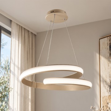 ONLI - Suspension LED sur câble MATISSE LED/40W/230V beige