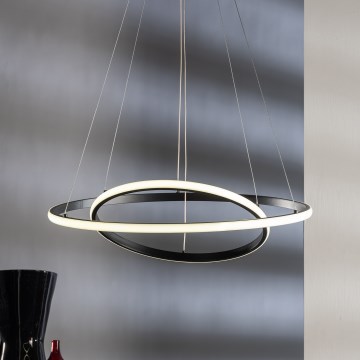 ONLI - Suspension LED sur câble NOELIA LED/30W/230V noir