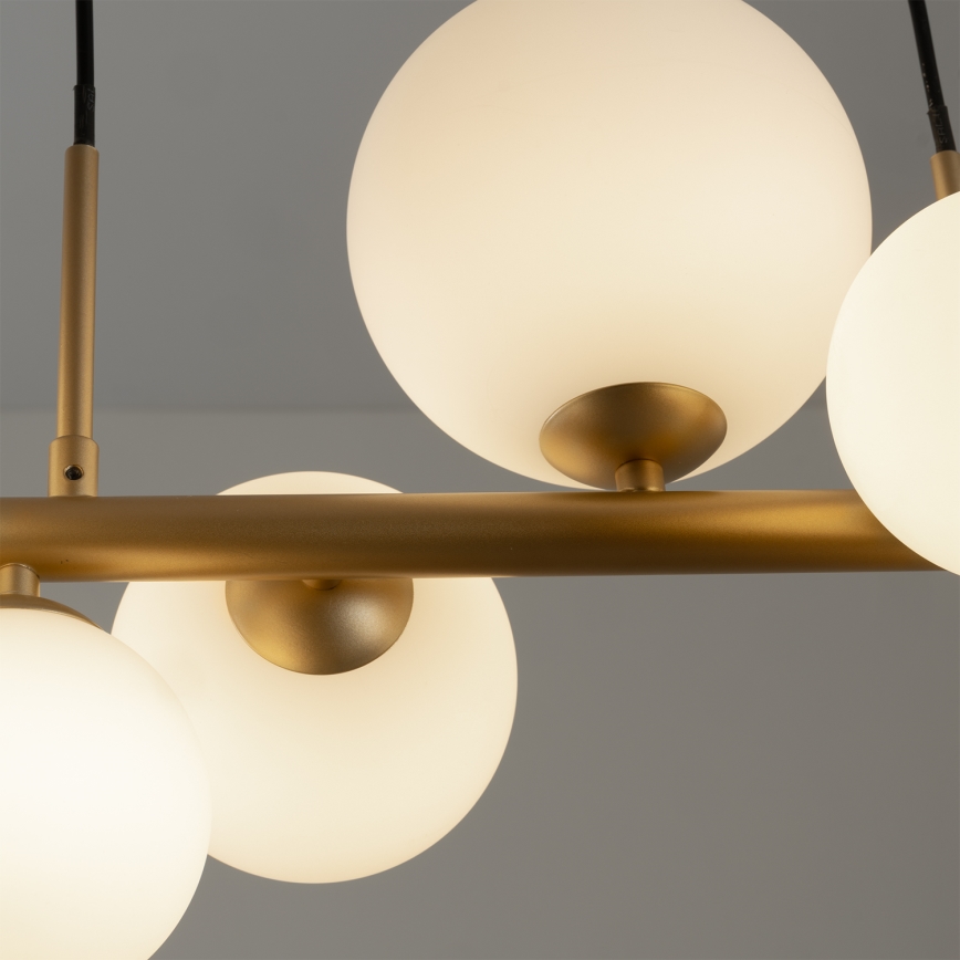 ONLI - Suspension sur câble PALOMA 10xG9/3W/230V dorée