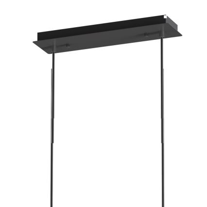 ONLI - Suspension sur câble PALOMA 10xG9/3W/230V noir/fumé
