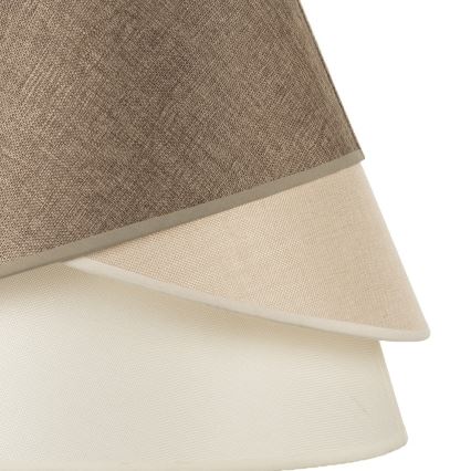 ONLI - Suspension sur câble POLLON 1xE27/15W/230V marron/crème/beige