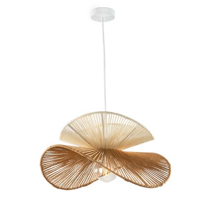 ONLI - Suspension sur câble RINGO 1xE27/15W/230V marron