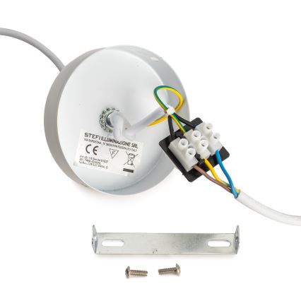 ONLI - Suspension sur câble RINGO 1xE27/15W/230V marron