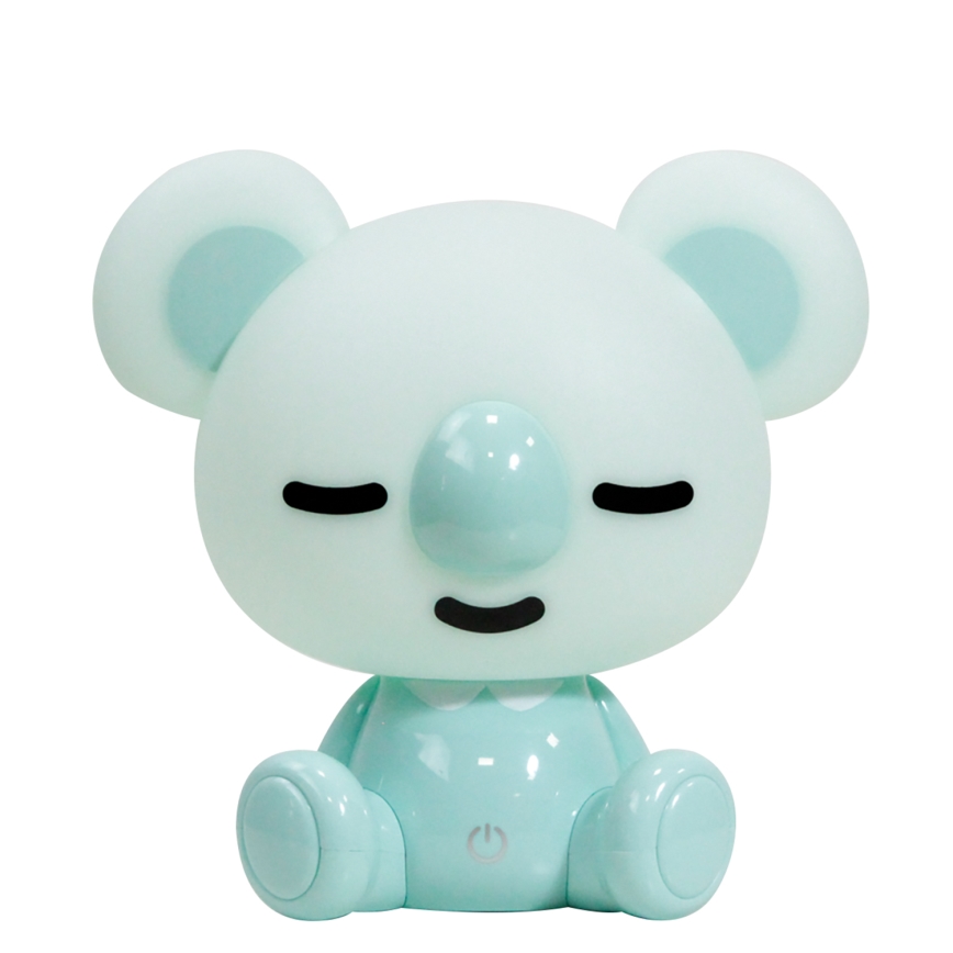 ONLI - Veilleuse LED dimmable pour enfant PUPPIES LED/3W/230V 20 cm koala/vert