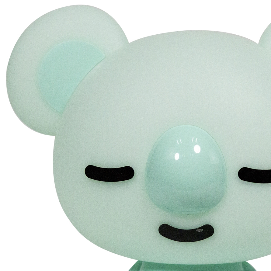 ONLI - Veilleuse LED dimmable pour enfant PUPPIES LED/3W/230V 20 cm koala/vert